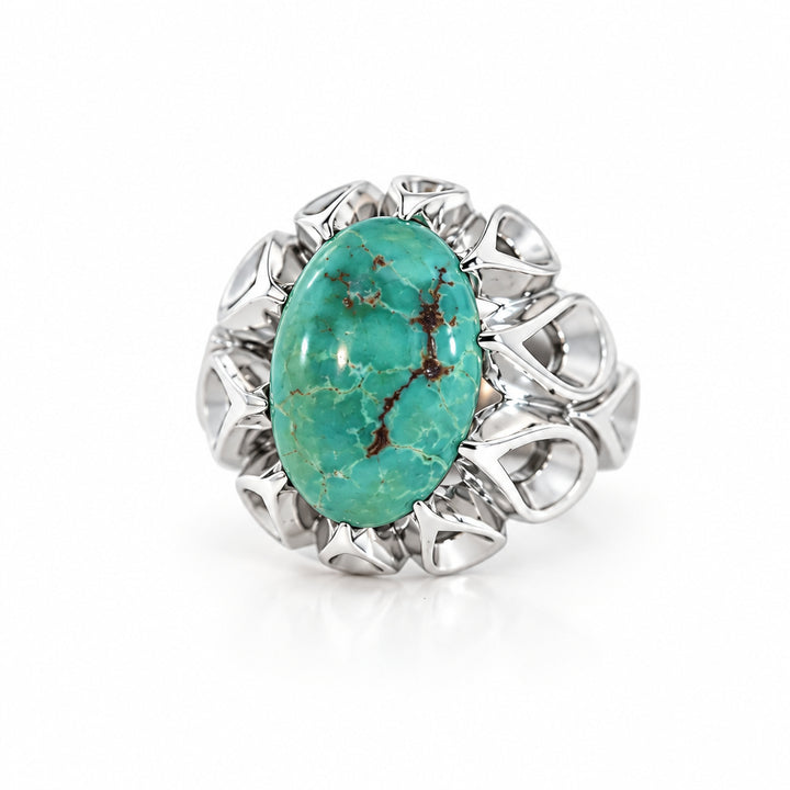 Golshan Neyshabur Turquoise Sterling Silver Ring