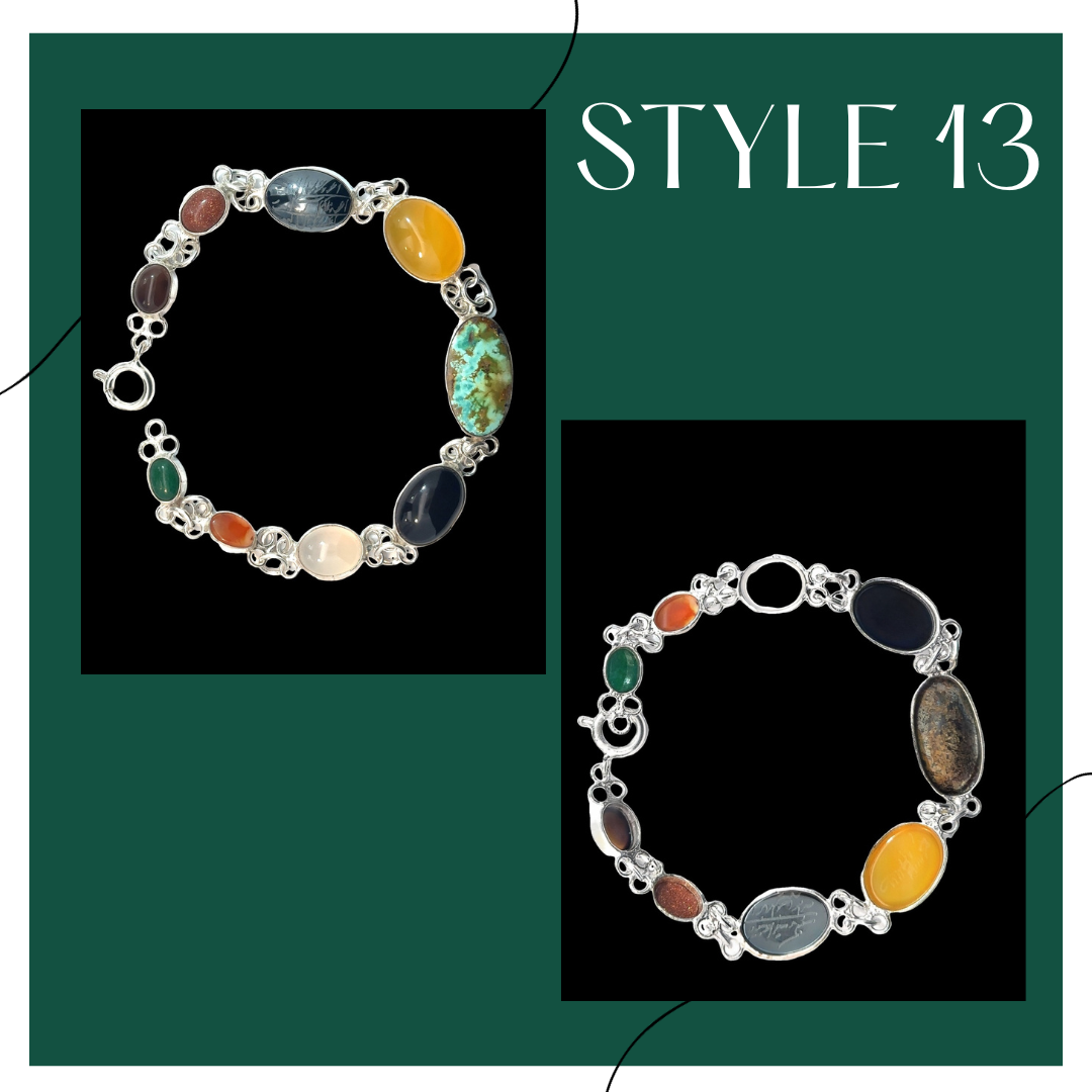 Multi-Gemstone Bracelet | A Symphony of Spiritual Energy - AlAliGems