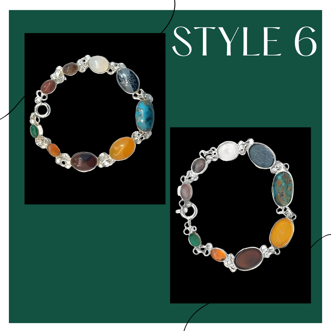 Multi-Gemstone Bracelet | A Symphony of Spiritual Energy - AlAliGems