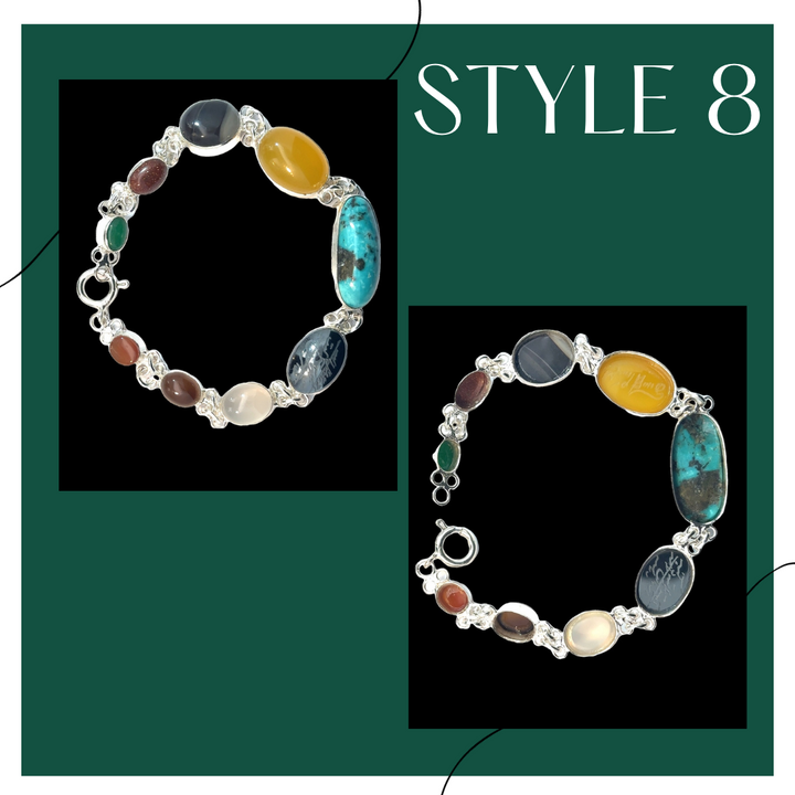 Multi-Gemstone Bracelet | A Symphony of Spiritual Energy - AlAliGems