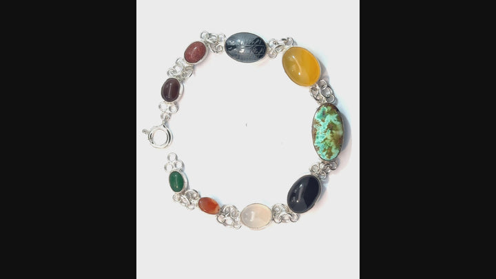 Multi-Gemstone Bracelet | A Symphony of Spiritual Energy