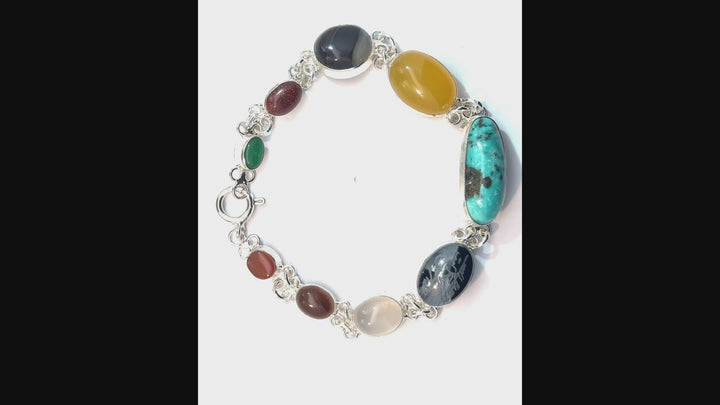 Multi-Gemstone Bracelet | A Symphony of Spiritual Energy