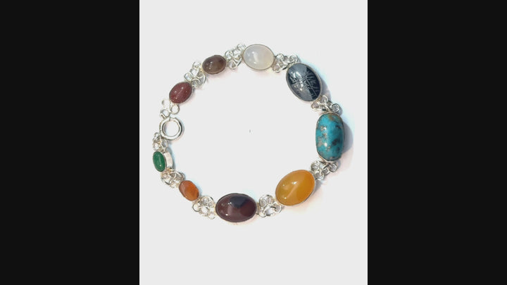 Multi-Gemstone Bracelet | A Symphony of Spiritual Energy