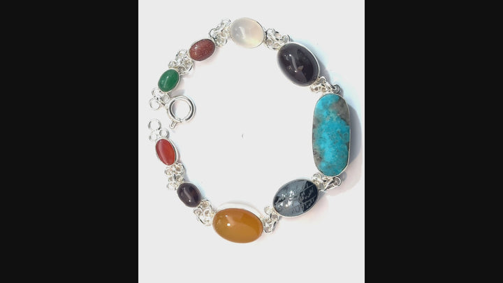 Multi-Gemstone Bracelet | A Symphony of Spiritual Energy