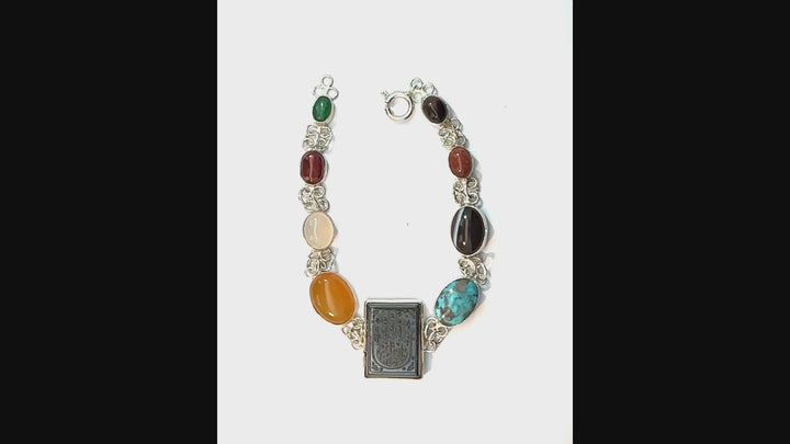 Multi-Gemstone Bracelet | A Symphony of Spiritual Energy