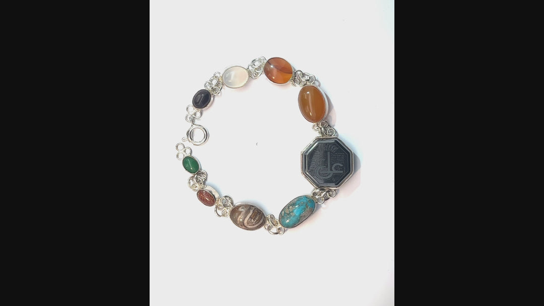 Multi-Gemstone Bracelet | A Symphony of Spiritual Energy