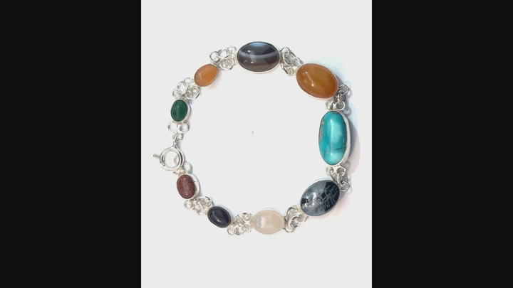 Multi-Gemstone Bracelet | A Symphony of Spiritual Energy