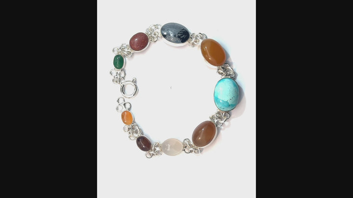 Multi-Gemstone Bracelet | A Symphony of Spiritual Energy