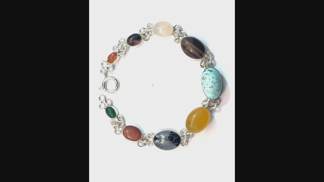 Multi-Gemstone Bracelet | A Symphony of Spiritual Energy