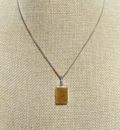Yellow, Red, Green, & Black Aqeeq Stone Pendant Engraved Wa In Yakad - AlAliGems