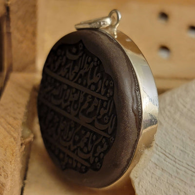 HADEED CHEENI/HEMATITE PENDANT - Al Ali Gems