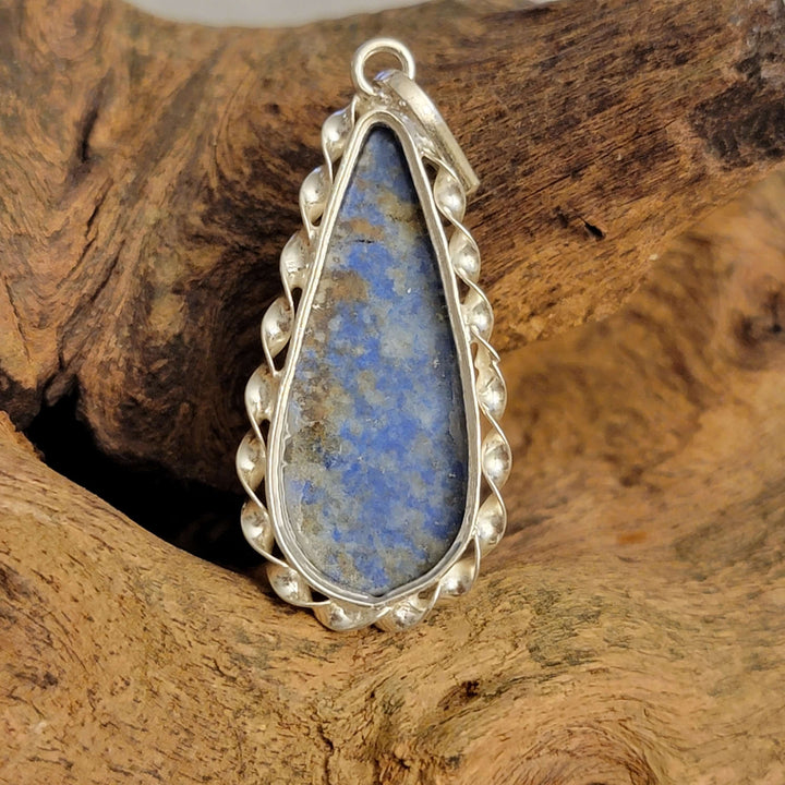 Lapis Lazuli Teardrop Stone Pendant - Al Ali Gems