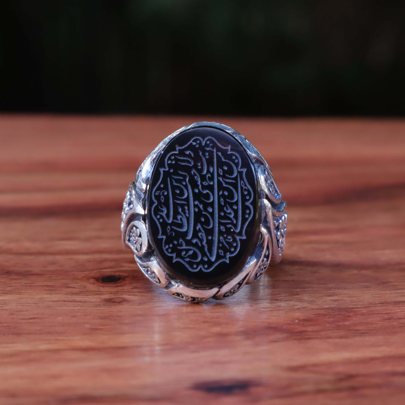 HANDMADE SILVER HADEED E CHINI RING | US SIZE 9.5 - AlAliGems