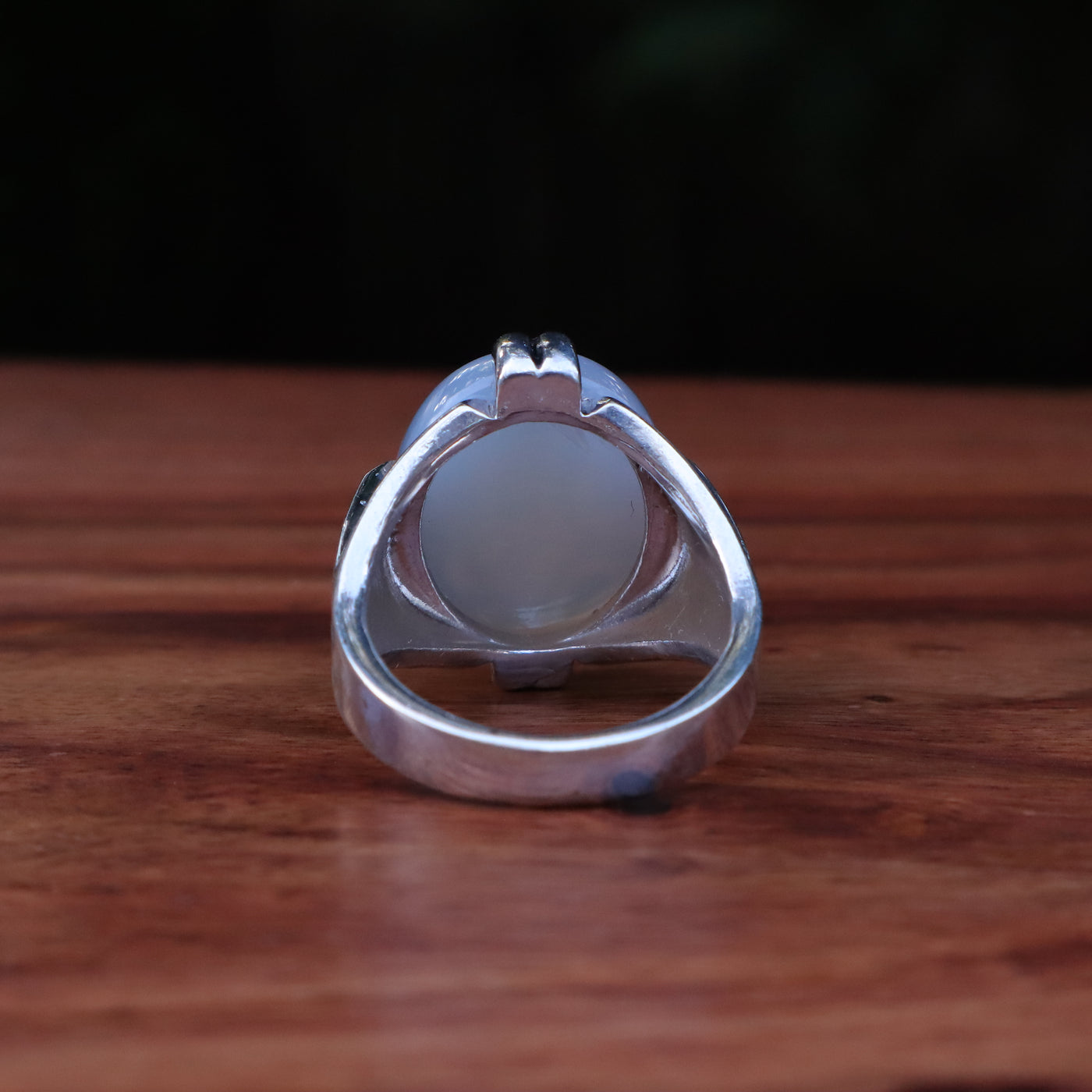 YEMENI AQEEQ STERLING SILVER RING FOR MEN | US RING SIZE 10.5 - AlAliGems