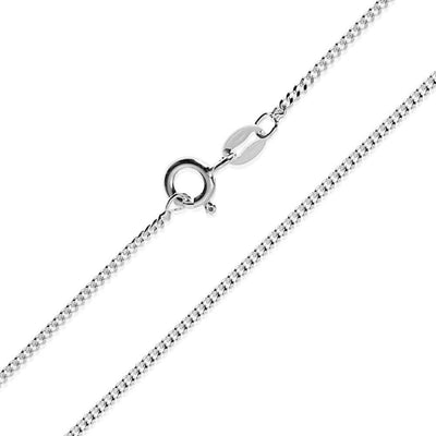 Super Flat High Polished Curb Chain 1.8mm - AlAliGems