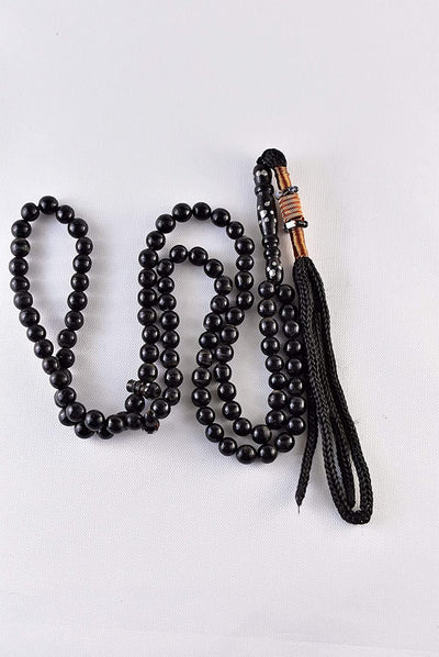Black Coral 99 Beads | مسبحة يسر Genuine Yusr Tasbih Yusr Beads Yusur Tasbih Yusur Beads - Al Ali Gems
