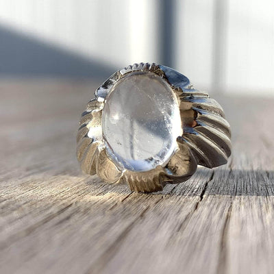 Dur e Najaf Ring Silver | خاتم در النجف الاصلي | AlAliGems | Genuine Dur E Najaf Stone Ring | Silver 925 - Al Ali Gems