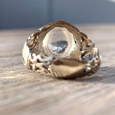 Dur e Najaf Ring Silver | خاتم در النجف الاصلي | AlAliGems | Genuine Dur E Najaf Stone Ring | Silver 925 Size 10 - Al Ali Gems