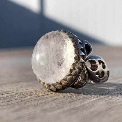 Dur e Najaf Ring Silver | خاتم در النجف الاصلي | AlAliGems | Genuine Dur E Najaf Stone Ring | Silver 925 Size 10 - Al Ali Gems