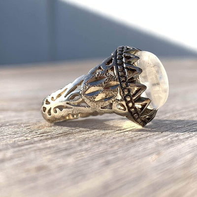 DUR E NAJAF RING STERLING SILVER RING | خاتم در النجف الاصلي | US SIZE 11 - Al Ali Gems