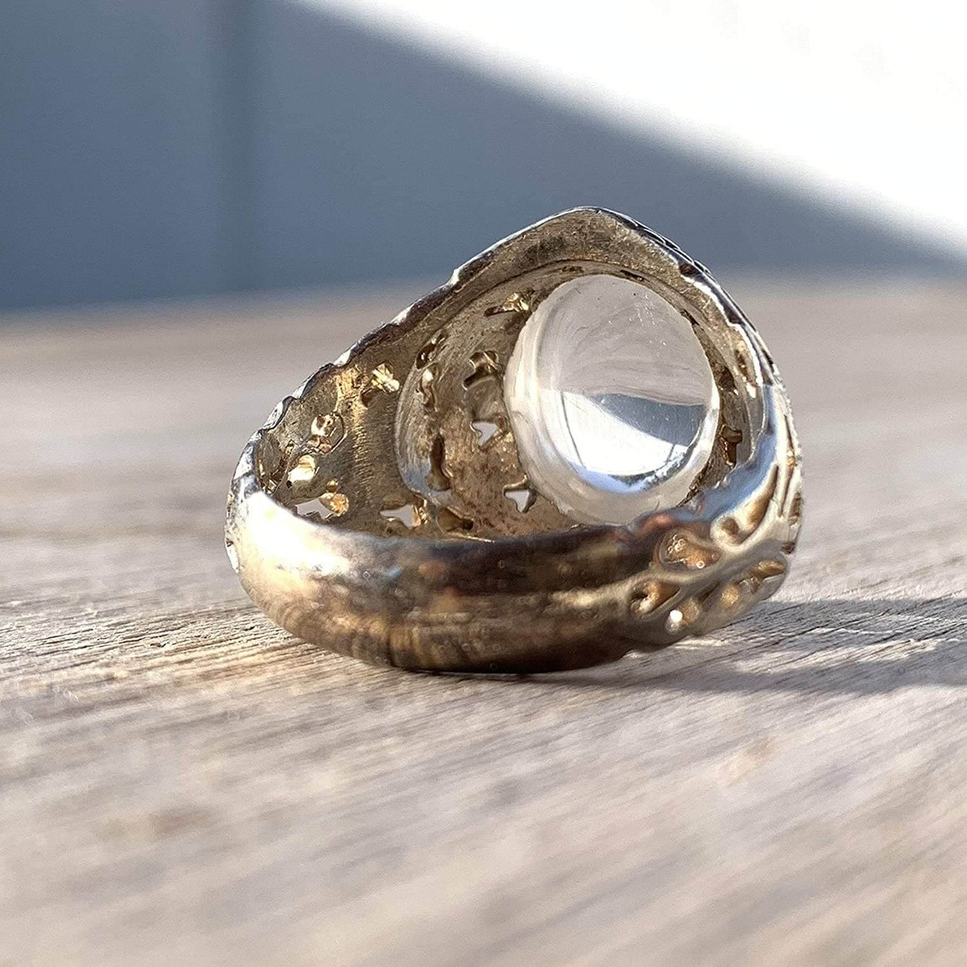 DUR E NAJAF RING STERLING SILVER RING | خاتم در النجف الاصلي | US SIZE 11 - Al Ali Gems