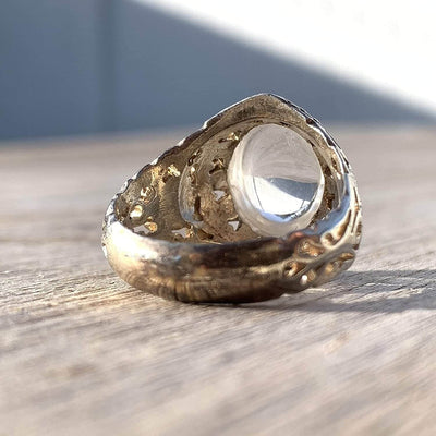 DUR E NAJAF RING STERLING SILVER RING | خاتم در النجف الاصلي | US SIZE 11 - Al Ali Gems
