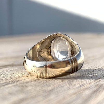 Dur e Najaf Ring Silver | خاتم در النجف الاصلي | AlAliGems | Genuine Dur E Najaf Stone Ring | Silver 925 Size 8 - Al Ali Gems