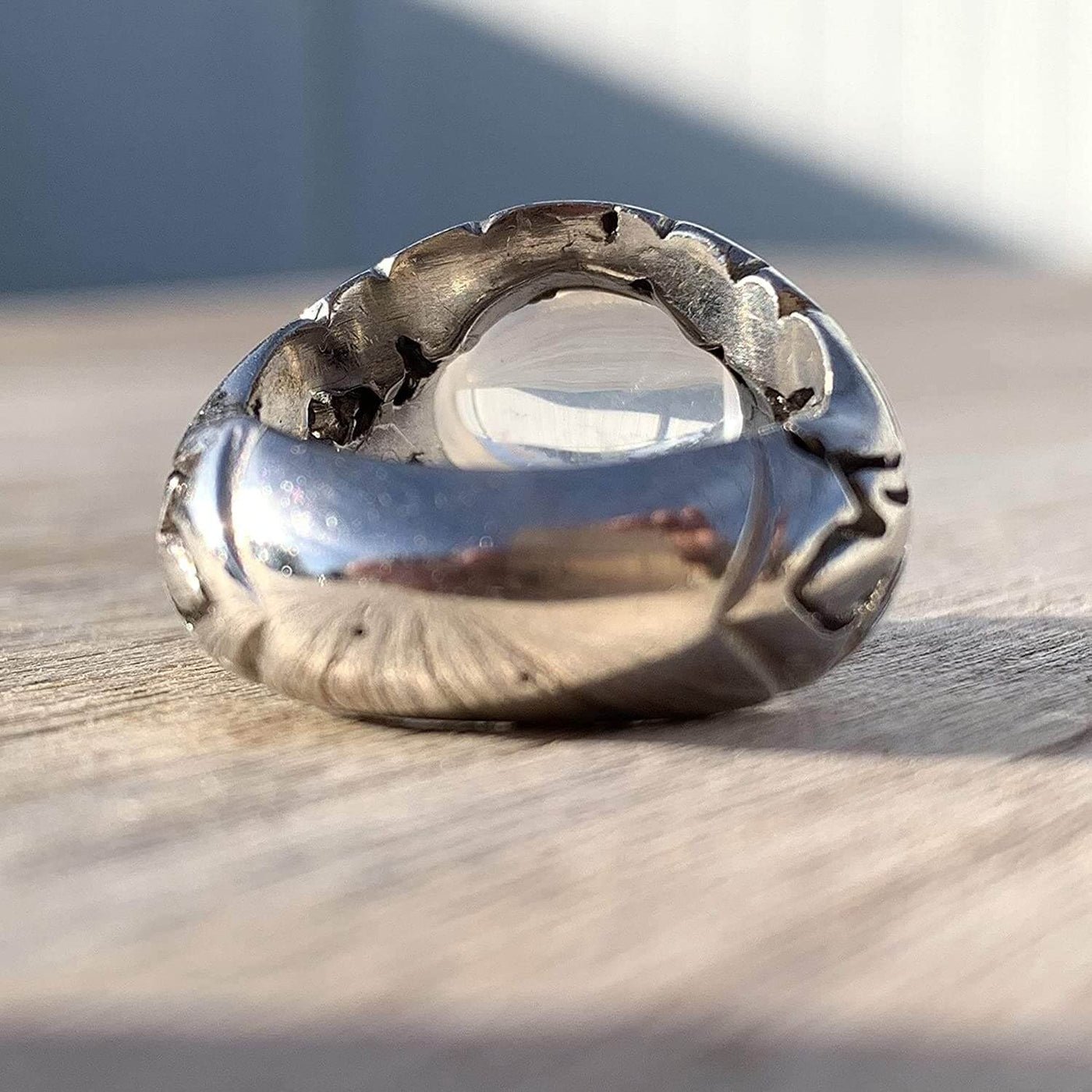 Dur e Najaf Ring Silver | خاتم در النجف الاصلي | AlAliGems | Genuine Dur E Najaf Stone Ring | Silver 925 Size 9.75 - Al Ali Gems