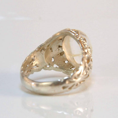 Dur e Najaf Ring Silver | خاتم در النجف الاصلي | AlAliGems | Genuine Dur E Najaf Stone Ring Size 11 - Al Ali Gems