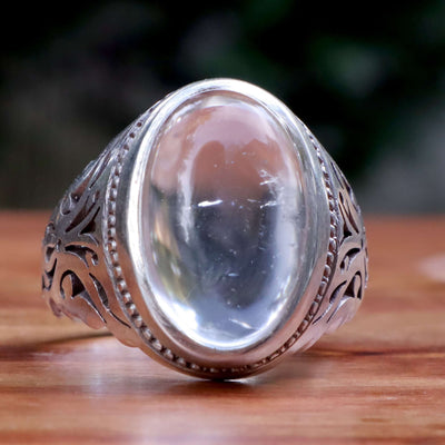 Handmade Dur e Najaf Ring Sterling Silver 92.5 | Original Dur Alnajaf Stone خاتم در النجف الاصلي | US Size 13 - AlAliGems