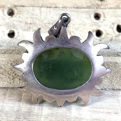 Green Yasham Stone | Green yeshem stone Pendant | AlAliGems | Green Yemeni Yesham Stone | Yemeni Aqeeq Yasham - Al Ali Gems