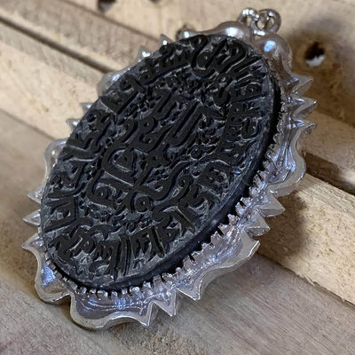 Hadeed Cheeni/Hematite Pendant - Al Ali Gems