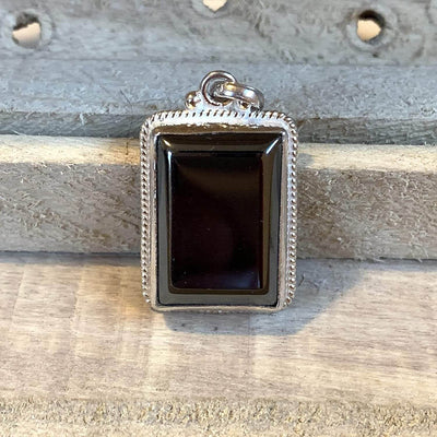 Hadeed e chini Pendant hadeed stone Sang e Hadeed | AlAliGems | Hematite Islamic Pendant for - Al Ali Gems