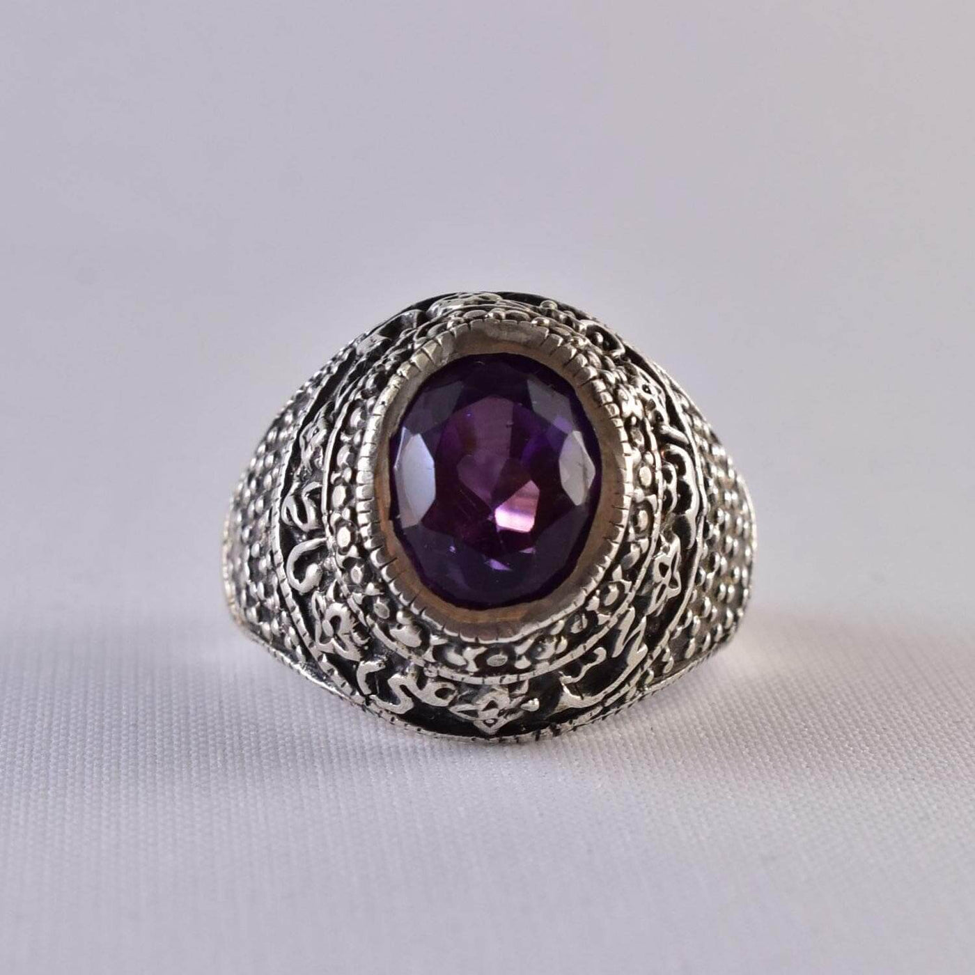 Handmade Ruby Rings | AlAliGems | Ruby Vintage Ring Red Real Ruby Stone | US Size 10 - Al Ali Gems
