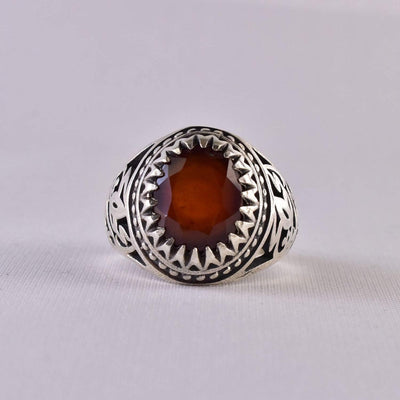 Handmade Ruby Rings | AlAliGems | Ruby Vintage Ring Red Real Ruby Stone | US Size 10 - Al Ali Gems