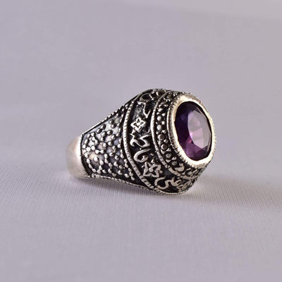 Handmade Ruby Rings | AlAliGems | Ruby Vintage Ring Red Real Ruby Stone | US Size 10 - Al Ali Gems