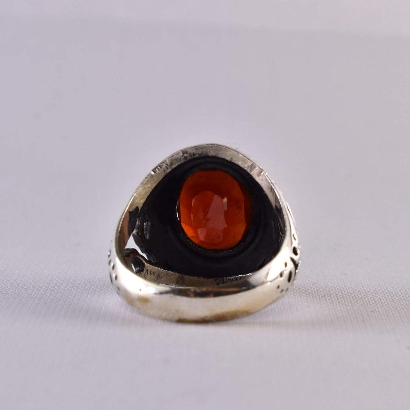 Handmade Ruby Rings | AlAliGems | Ruby Vintage Ring Red Real Ruby Stone | US Size 9.5 - Al Ali Gems