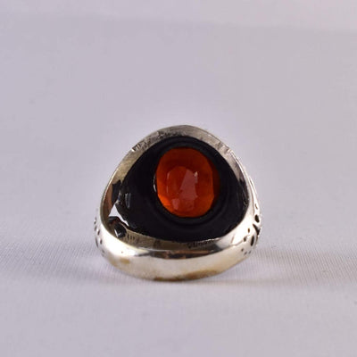 Handmade Ruby Rings | AlAliGems | Ruby Vintage Ring Red Real Ruby Stone | US Size 9.5 - Al Ali Gems