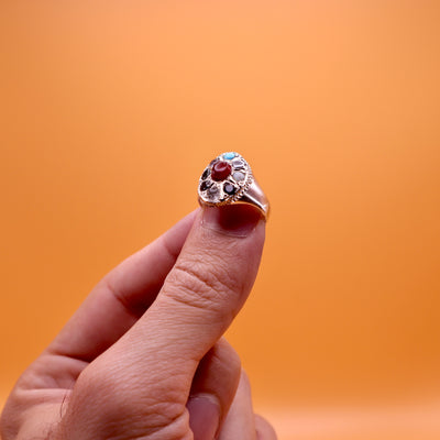 Multi Stone Sterling Silver - The Wisdom Ring (خاتم ألحكمة) - AlAliGems