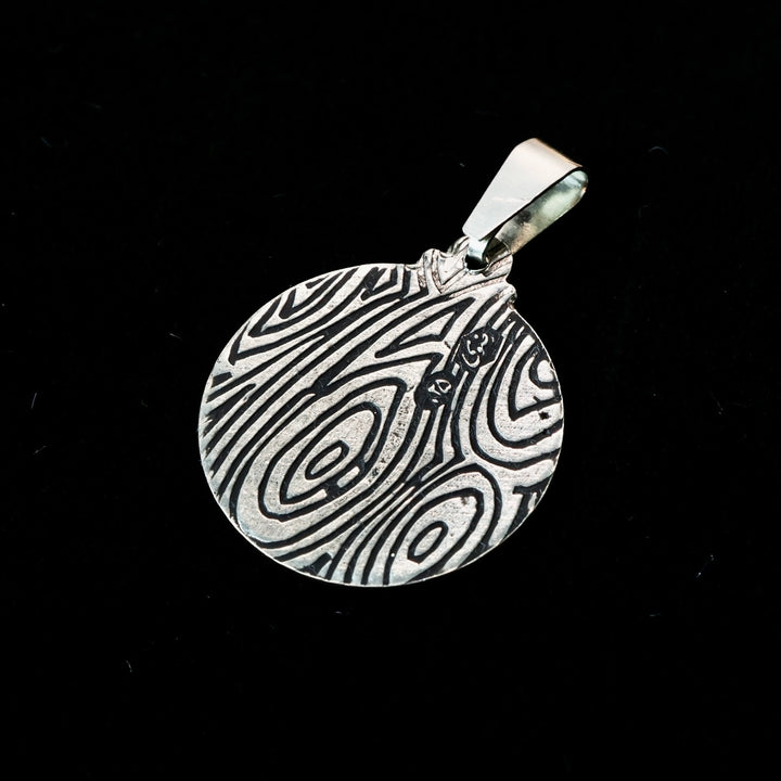 Ayatul Kursi on Sterling Silver Pendant - AlAliGems