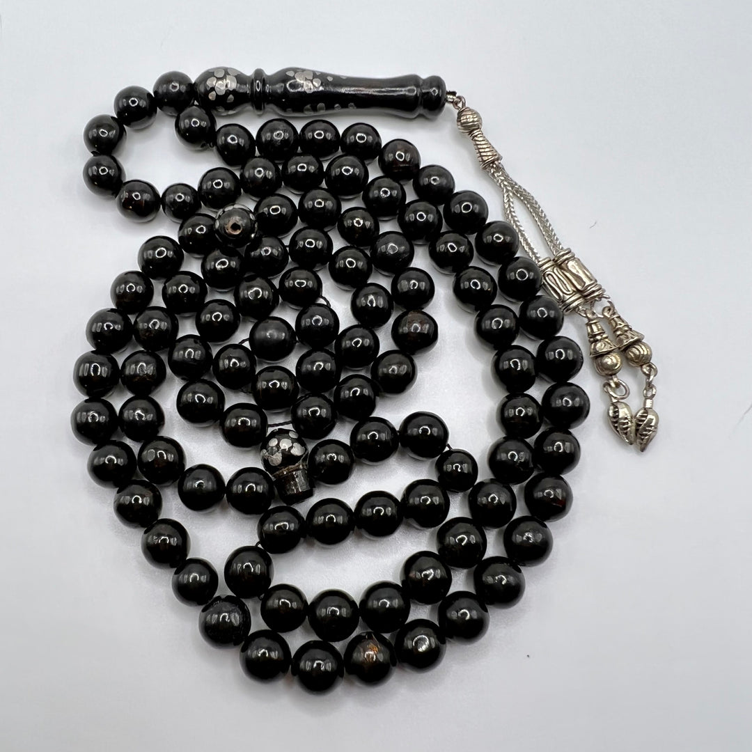 ROUND YUSUR TASBIH 99 BEADS / مسبحة يسر - Al Ali Gems