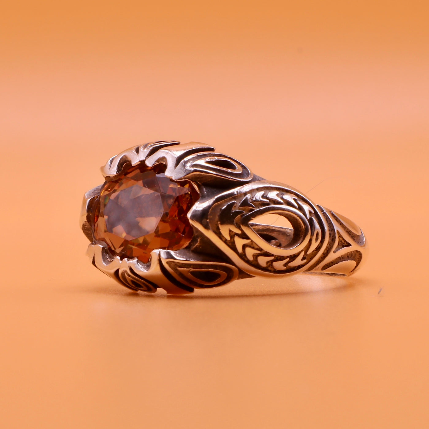 Handmade Silver Ring For Men | Alexandrite Ring | AlAliGems | Color Changing Ring | US Size 11 - Al Ali Gems