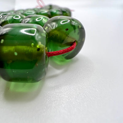 Olive Bakelite Tasbih Prayer Beads / سبحة بكلايت زيتوني - AlAliGems