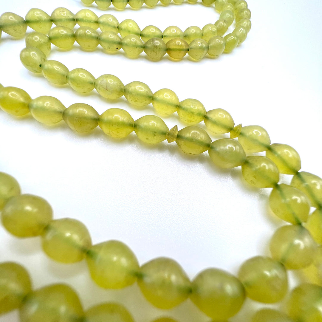 Light Green Shah Maghsoud Tasbih 99 Beads - Al Ali Gems