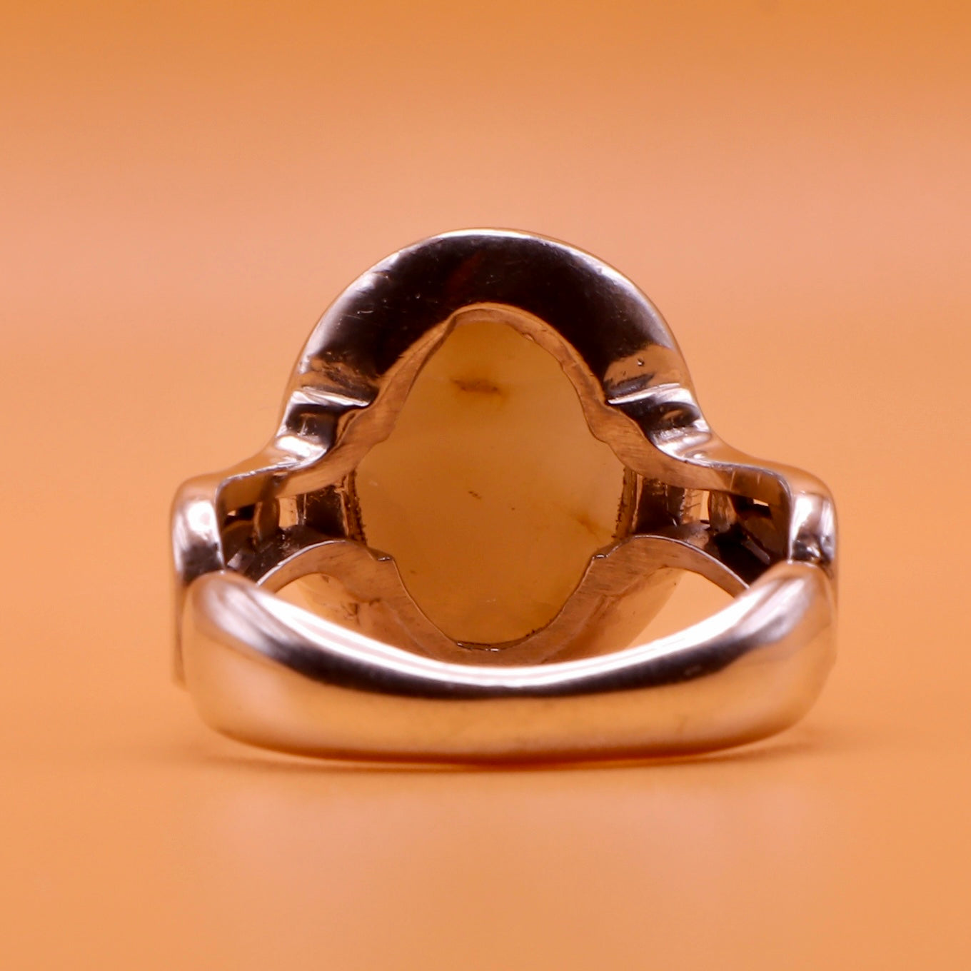 Rare Dur e Najaf Ring Silver | خاتم در النجف الاصلي | Genuine Dur E Najaf Stone Ring | US Size 10 - Al Ali Gems