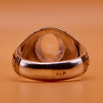 Dur Al Najaf Stone Ring | خاتم در النجف الاصلي | Genuine Dur E Najaf Stone Ring⁩⁩⁩⁩⁩⁩⁩ | US Size 8 - Al Ali Gems