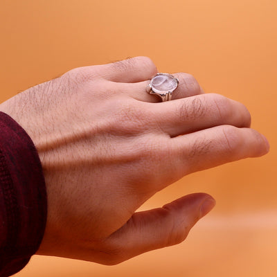 Dur Al Najaf Stone Ring | خاتم در النجف الاصلي | Genuine Dur E Najaf Stone Ring⁩⁩⁩⁩⁩⁩⁩⁩⁩ | US Size 11 - Al Ali Gems