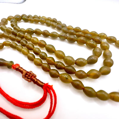 Brown Natural Shah Maghsoud Tasbih - Al Ali Gems