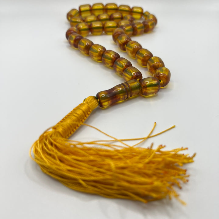 Honey Sandalos Bakelite Tasbih سندلس بكلايت عسلي⁩⁩ - AlAliGems