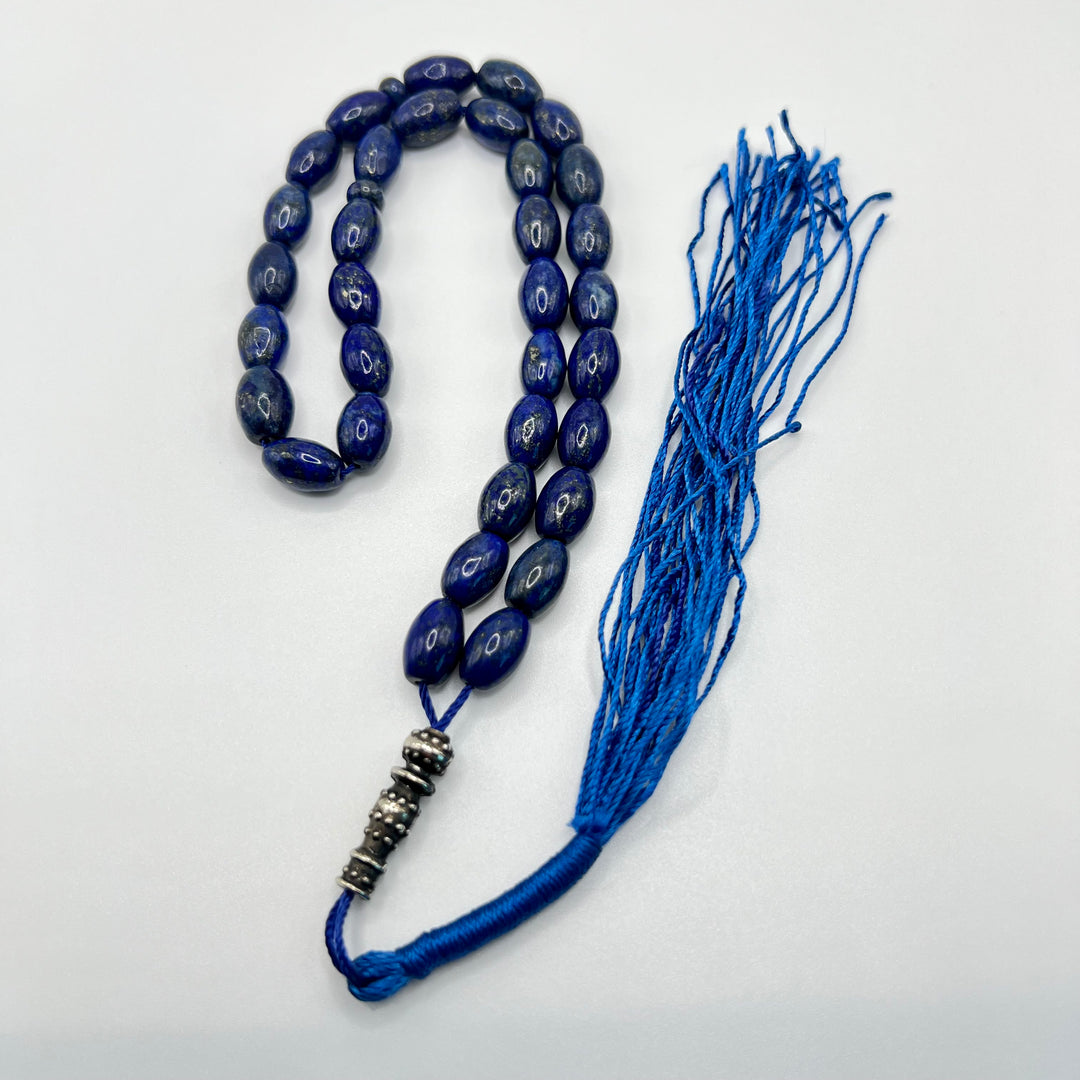 Lapis Lazuli Tasbih 33 Beads – AlAliGems Jewelry1